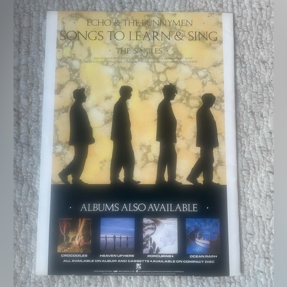 Echo & the Bunnymen Concert Memorabilia - Picture 10 of 10